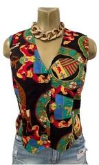 CAROL ANDERSON Collection VINTAGE 80s VEST Size Medium