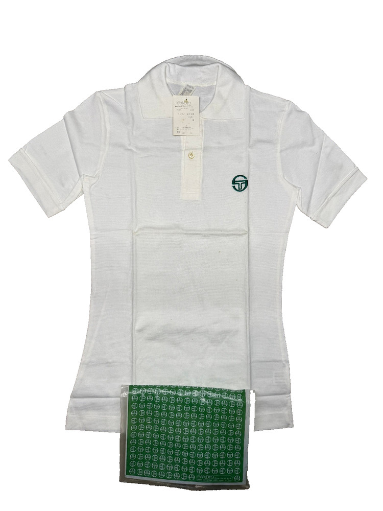 vintage sergio turkeys 80s casual POLO shirt McEnroe Vilas Wimbledon jersey