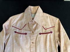 Vintage 1970’s Girls Western Trends by Panhandle Slim Pearl Snaps Shirt