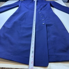 Vintage Iconic Collectible Thierry Mugler Dress 90s Made in France 100% Wool S