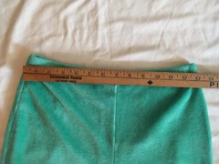DeWeese Design Fashions California Vintage 2 Pc Swim Suit Cover Up Green 1980s