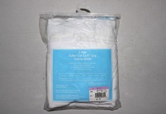 (2) NOS Sears 6 Pair WHITE Panties Sz 11 Fundamentals Fuller Cut Cuff Leg Briefs