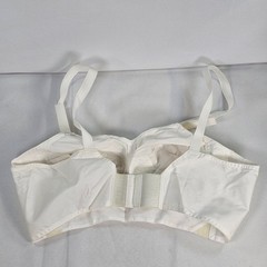 New Vintage Exquisite Form White Bra Style P502 Bullet Bra 34C Cone Bra NIB