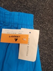 Vintage 90s LizSport Adult Womens Size Medium M Blue Teacher Skirt A-Line New