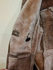 Vintage Women’s Authentic Sheepskin Shearling Coat ~ Size 12 * Runs Small