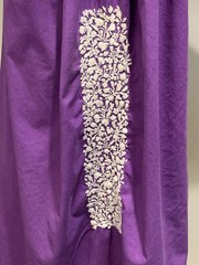 Vintage Oaxacan Mexican Embroidered Midi Dress S/M