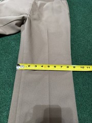 Vintage 70s 80s Farah Flare Bootcut Biege Womens 29×27 Khaki Pants