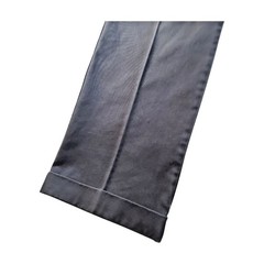 Vintage 90s CHIC 29×30 Gray Khaki Pleated Cuffed Hem 12 Tall