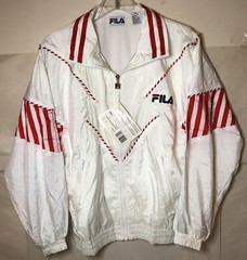 NWT VTG 90s Fila Heritage Stripe 2 Piece Warm Up Jacket And Pants Women Size 6