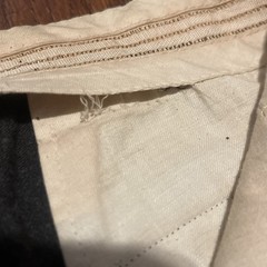 Vintage 32×28 1940s 1950s Hollywood Waist Pleated Pants Cuffed Drop Loop