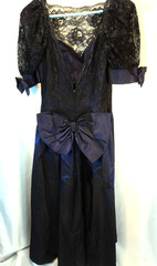VTG 80’s Alfred Angelo Dream Maker Lace Taffeta Prom Formal Dress Gown Sz 13/14