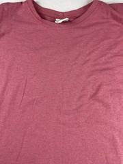 Vintage 1980’s Womens Red Long 3/4 Sleeve T-Shirt shoulderpads Top Plus Size 3X