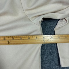 Vintage Sears The Fashion Place Navy Cream Colorblock Tie Neck Midi Dress 10