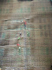 VTG 70s JC Penney Fashions Button Up Poly Tartan Plaid Shirt Top Wide Lapel M**