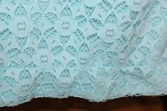 Vintage 1970s Light Blue Polyester Short Sleeve Maxi Shift Dress Women’s L/XL