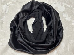 Vtg MARILYN MONROE 7159-49 Second Skin Satin 2X Black Leopard Panties #219
