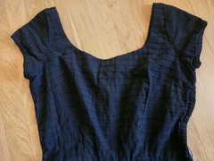 Vintage Jerry Gilden Spectator Black Dress Fit & Flare