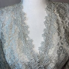 VTG Cachet By Bari Protas Layered Lace Top Jacket Size 5-6 Victorian STUNNING