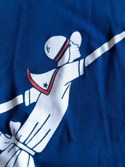 Vintage 70s Miss Shaheen Tennis Ringer Top | Alfred Shaheen Sportswear Shirt M