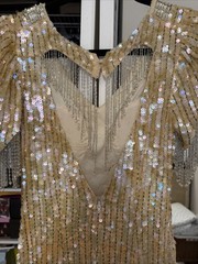 Lands VTG Evening Gown SZ 6 Pure Silk