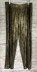 Vintage Carole II Little Pants 2X Bronze Metallic Slinky Lurex NEW Disco Party