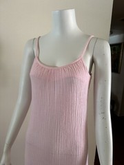1970s Nalii Honolulu Cotton Gauze Keyhole Dress Pool Cover Up Cabana Resort VTG