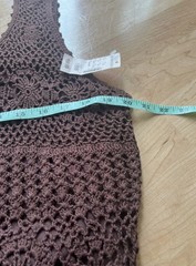 VINTAGE NWT DRESS BARN CROCHET DRESS MIDI XL 18 1X DEADSTOCK
