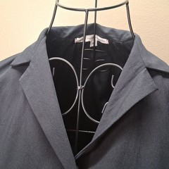 Vintage DVF Black Tailored Colin Jacket 3-Button Blazer Size 6 Made in USA