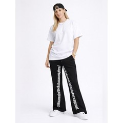 NWT Black Flare Sweatpants Gothic Lettering – Rockstar Original – Size XXL