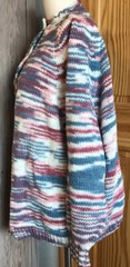 EUC 60s 70s Vintage Handmade Cardigan Sweater Geometric Boho – AS IS