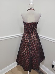 VTG 1950s Mid-Century Pink Chiffon/Cupcake Prom Party Dress