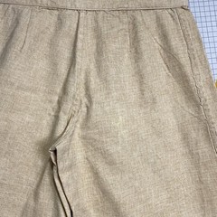 Vintage 70s Super Wide Leg Pants Bell Bottoms 32×29 Canvas Gaucho 21” Opening