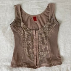 Tan lace PE Define Corset