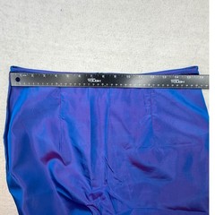 Jessica McClintock Gunne Sax Iridescent Blue Maxi Skirt Millennium 2000 13
