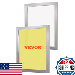 Vevor 2-Piece 20x24in Aluminum Silk Screen Printing Frames T-Shirt DIY Kit