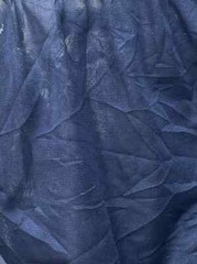 Vintage Silky Navy Polyester Nylon Panties Sheer Lace Hi Cut Bikini Briefs SZ.5
