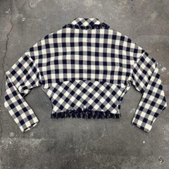 1990s Emanuel Ungaro suit jacket w slouchy sleeves made in Hong Kong size small