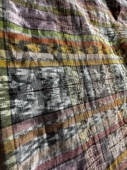 Vintage Guatemalan Patchwork Pants Embroidered Boho Ethnic Artisan Colorful M/L