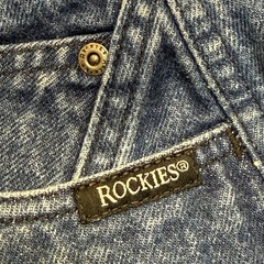 Vintage 1990s Rocky Mountain Rockies Bareback Mom High Rise 100% Cotton 30×36*
