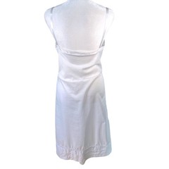 Dixie Belle Vintage White Lace Trim Full Slip Style 110 Size 40 Average USA Made
