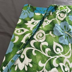 Vogue Paris Original Vintage Hawaiian Handmade One Shoulder Dress Designer