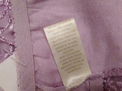 Vintage 80’s NWT RENE ROFE High Cut Leg Panties SZ 6 Lilac Lace Floral