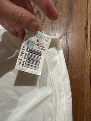 Ivory Cuddl Duds Cotton Nylon Granny Panty Size 5 NWT