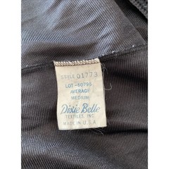 Vintage Dixie Belle Half Slip Black Anti-static Size Medium Lace Trimmed Slits
