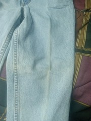 Levi 512 Sz 5 Junior Jeans 1990s’ Slim Fit Tapered Leg Denim Unworn 24×40″ VTG