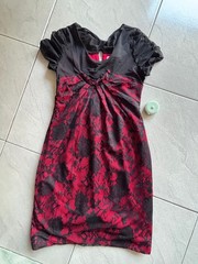 Vintage Gothic Lace Dress Brand Yitingyixiu