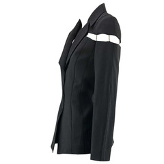 Thierry Mugler Vintage Cut-out Crystal Blazer