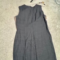 Vintage R&M Richards Women’s 12 Black Sleeveless Long Dress