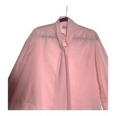 Vintage Women’s Pink Blouse, Size 8, By Judy Bond, Long Sleeve