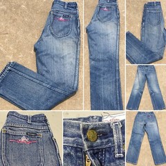 Vtg Kenny Rogers Western Collection By Karman Jeans High Waist Size 10 27 in